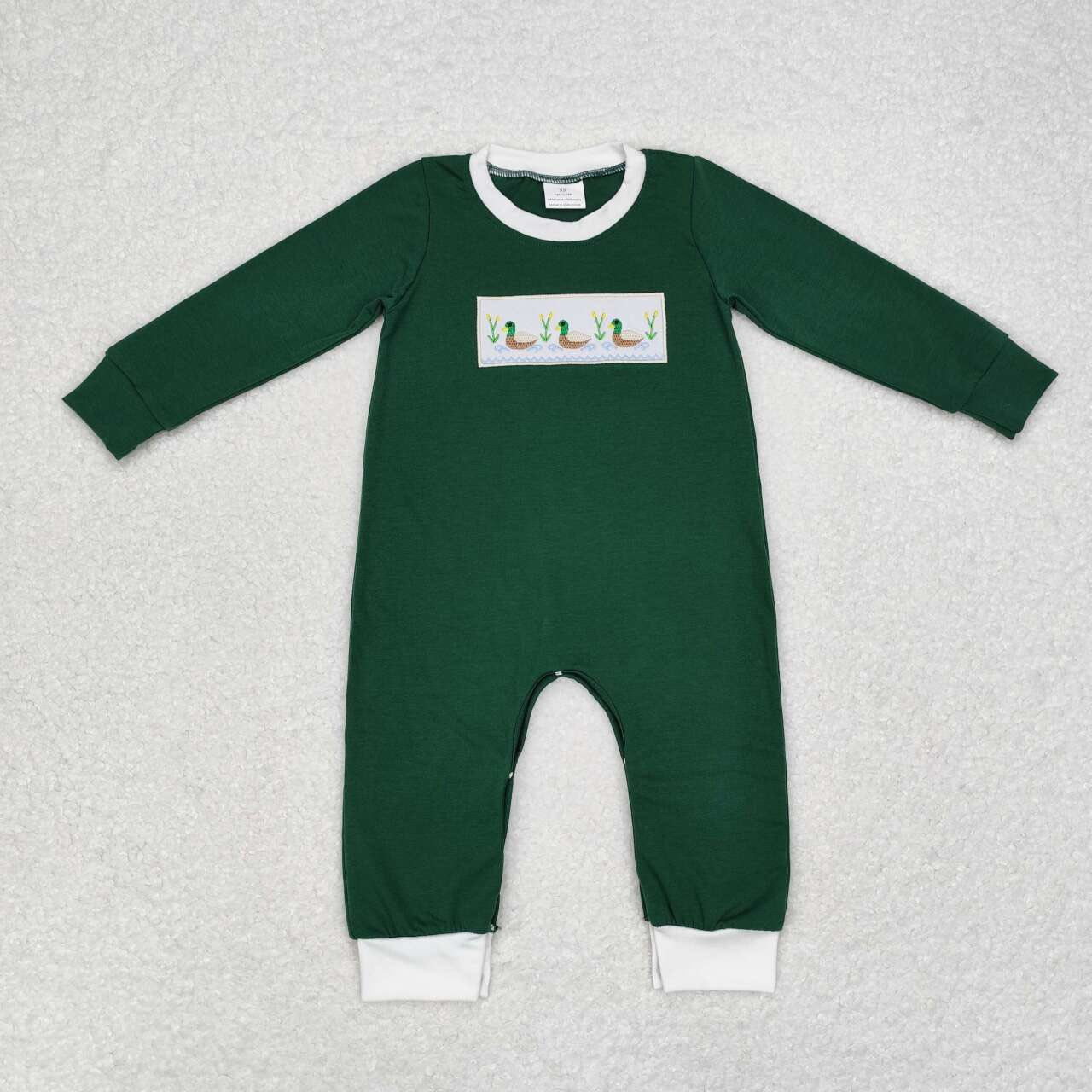 Green Duck Romper