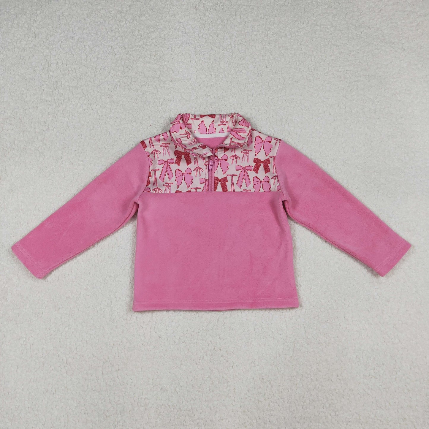 Pink Bow Pullover