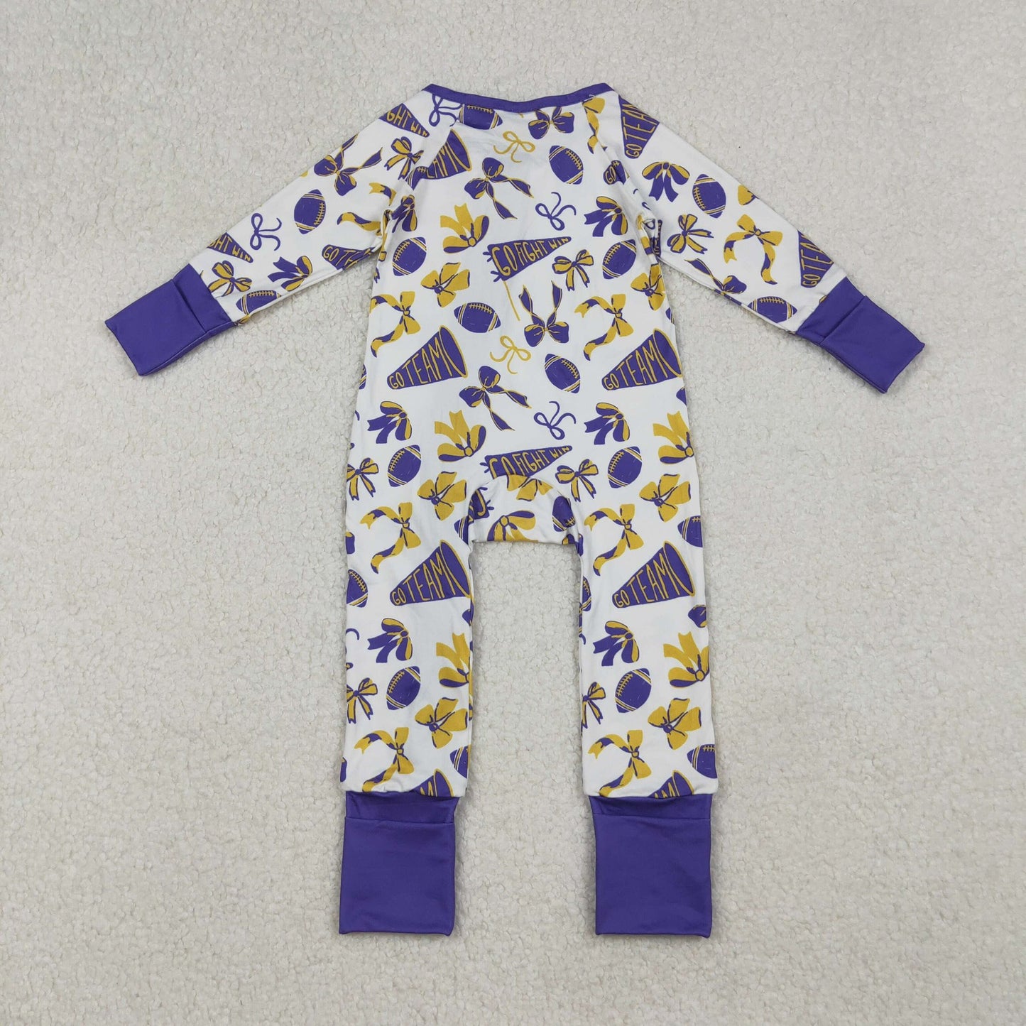 Purple Go Team Ruffle Zippy
