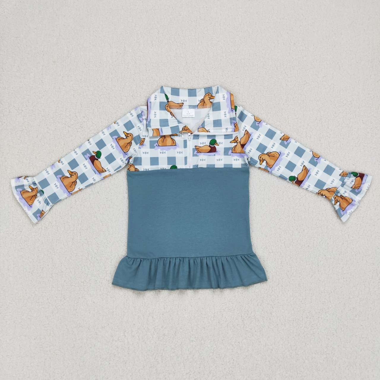 Mallard Ruffle Pullover