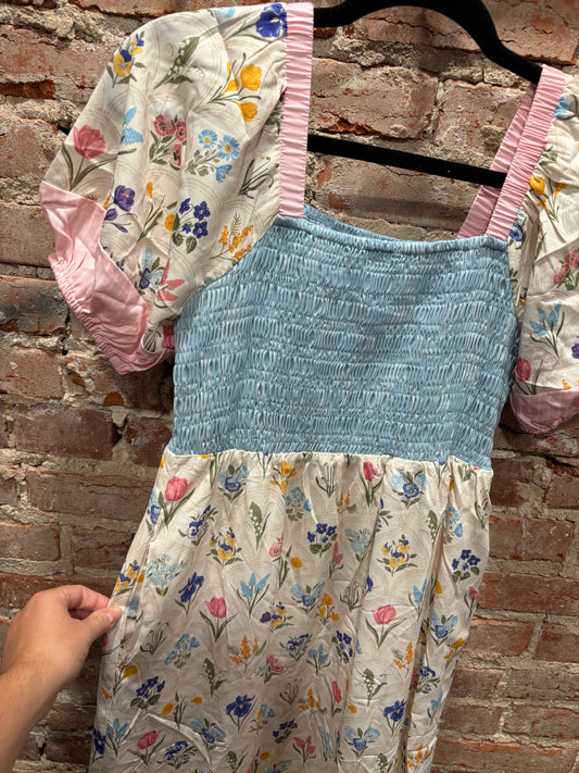 Floral Smocked Dress