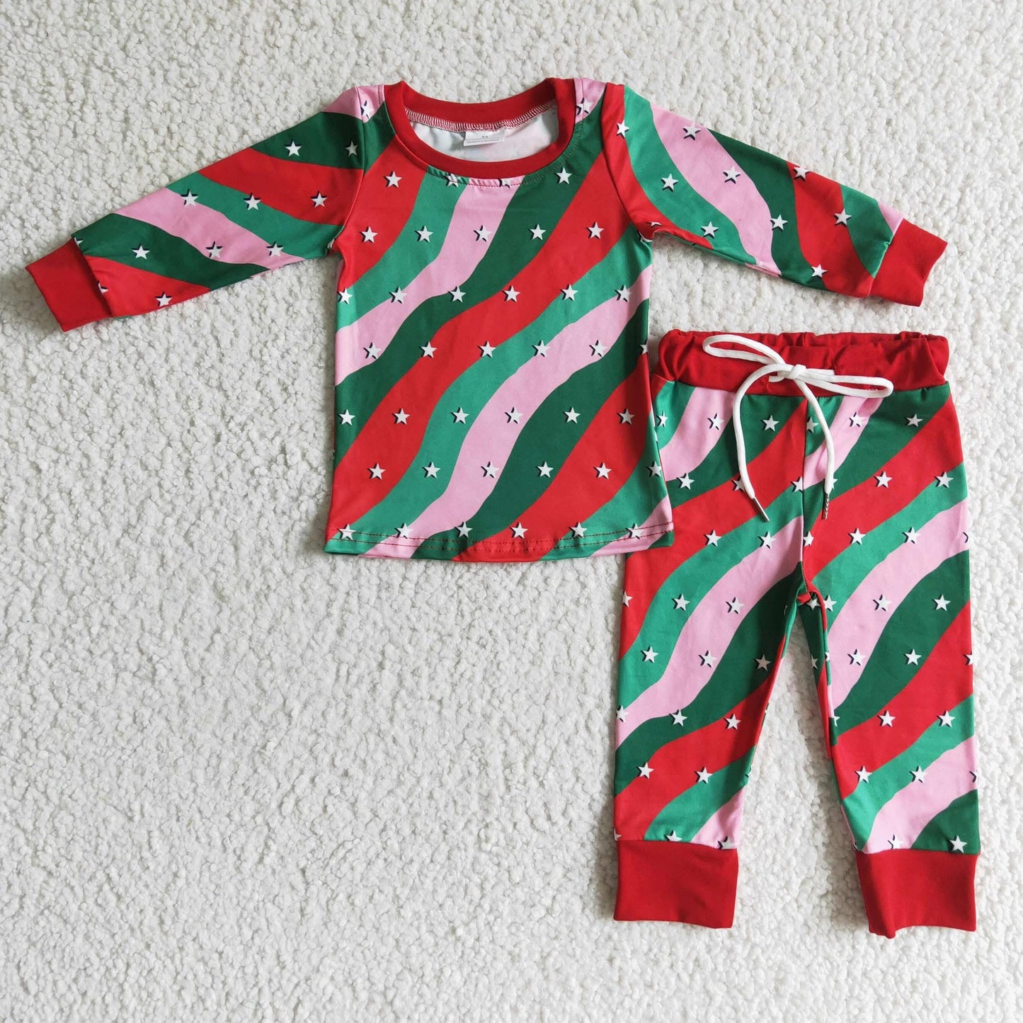 Pink Green Red Star Set