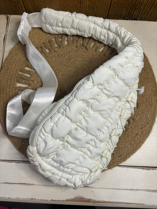 White Quilted Bag