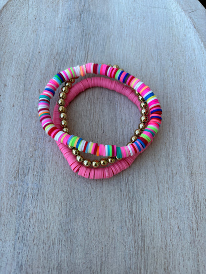 Spring Vibes Stack Bracelet Set