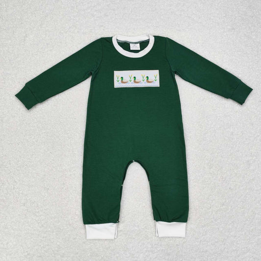 Green Duck Romper