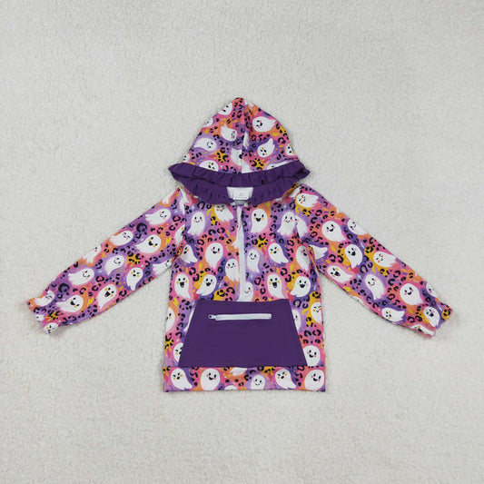 Halloween Cheetah Print Ghost Jacket