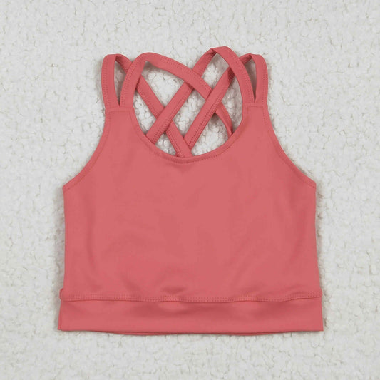 Rust Colored Yoga Tank Top