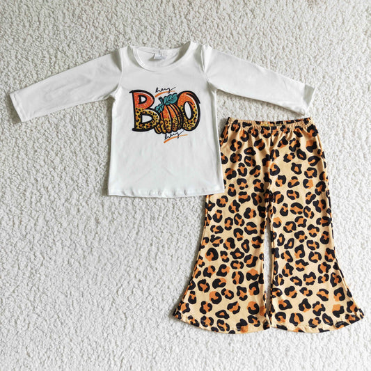 Hey Boo Hey Cheetah Flare Pants Set