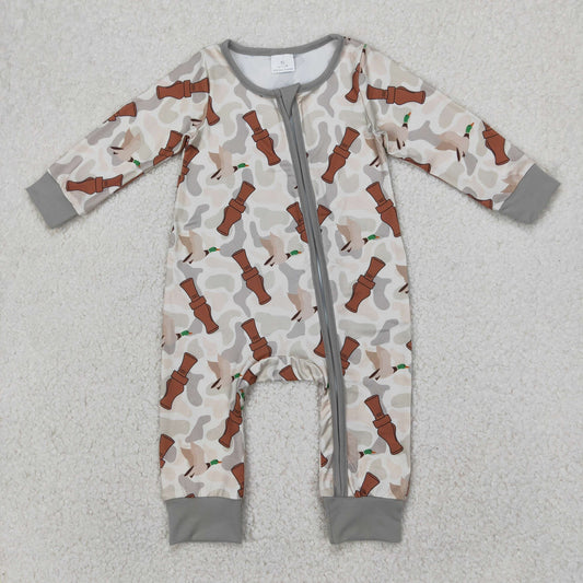 Camo Duck Call Romper