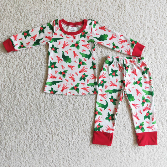 Christmas On The Bayou Pajama Set