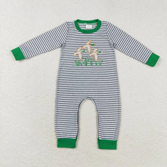 Striped Duck Hunter Romper