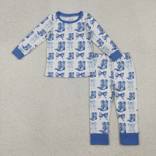 Bows & Boots Pajamas Set