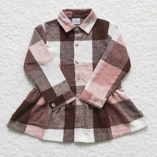 Fall Flannel Dress