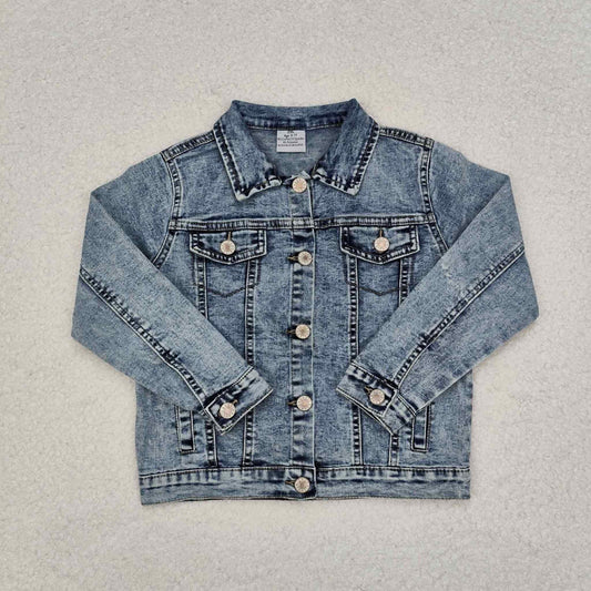 Washed Blue Jean Denim Jacket
