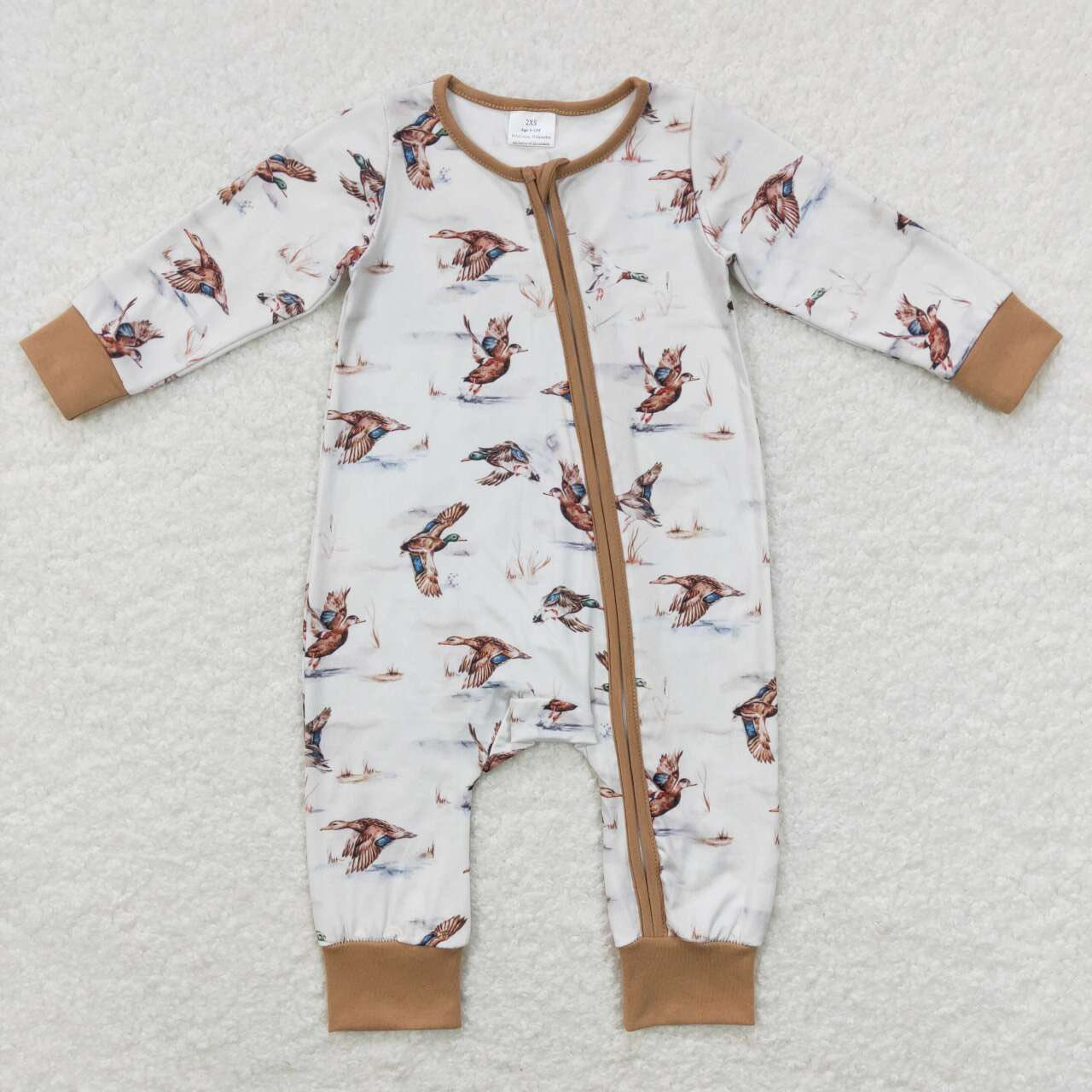 Brown Duck Romper