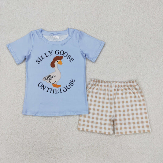Silly Goose on the Loose Shorts Set