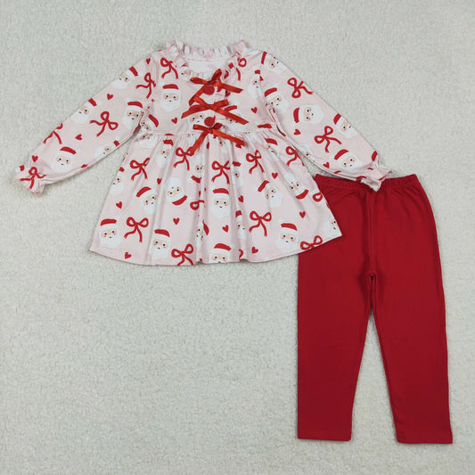 Bows & Santa Pants Set