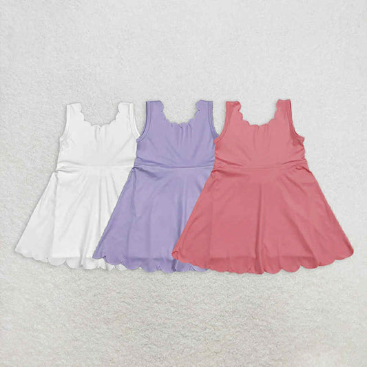 Scalloped Tank Top Dress