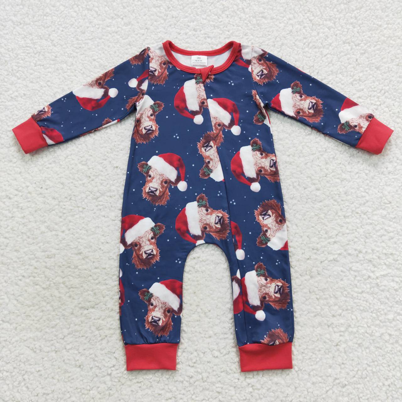 Christmas Cow Zippy