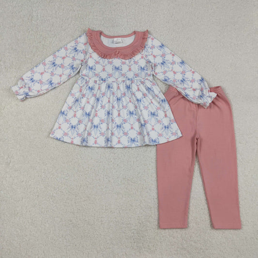 Bows & Blossoms Pants Set