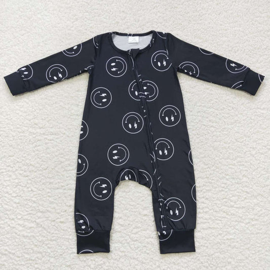 Black Smiley Zippy