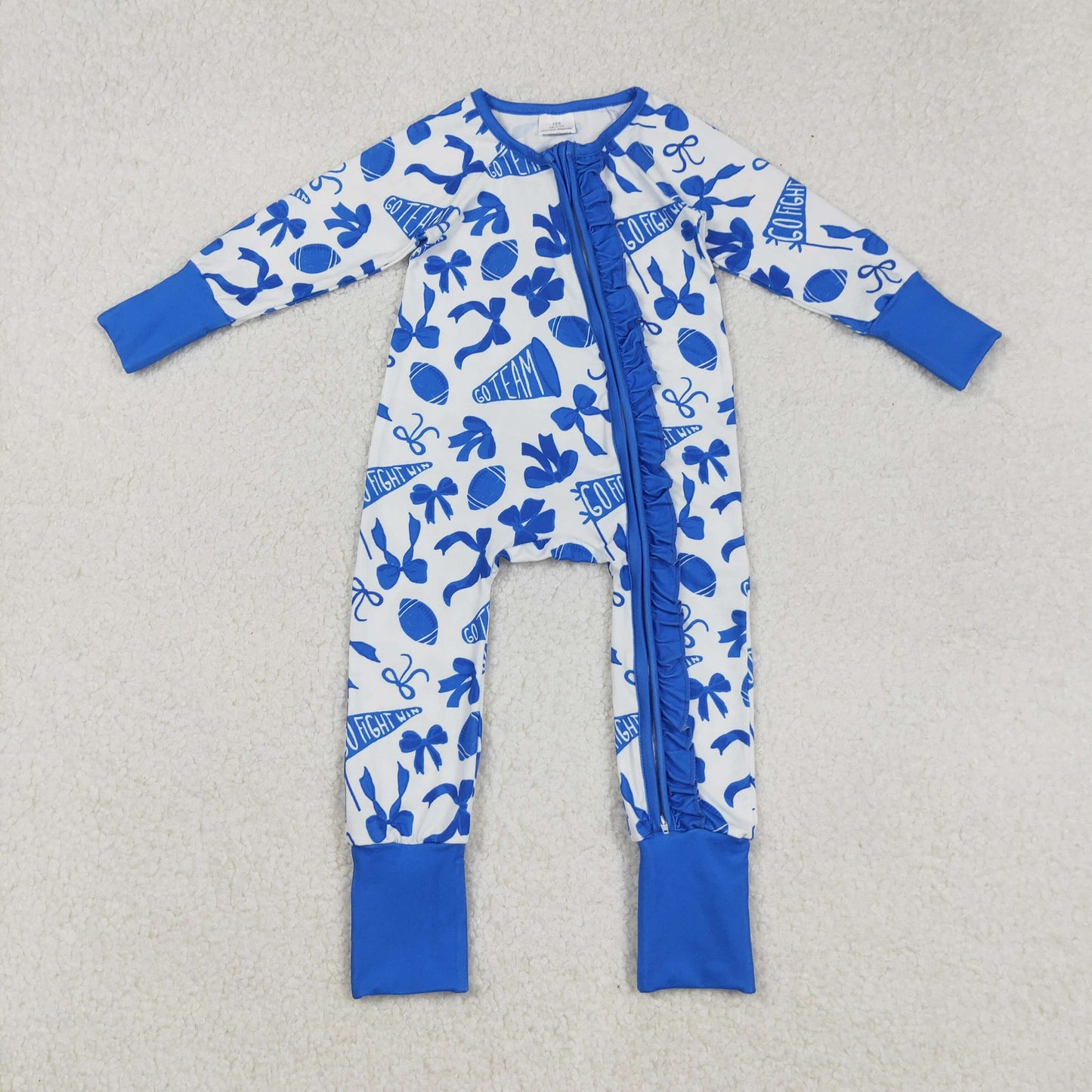 Blue Go Team Ruffle Zippy