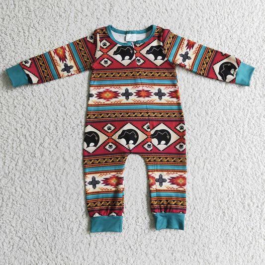 Tribal Bear Zippy