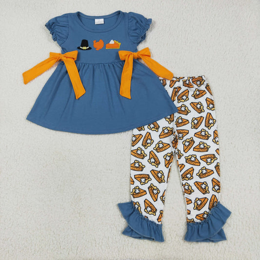 Pumpkin Pie Ruffle Pants Set
