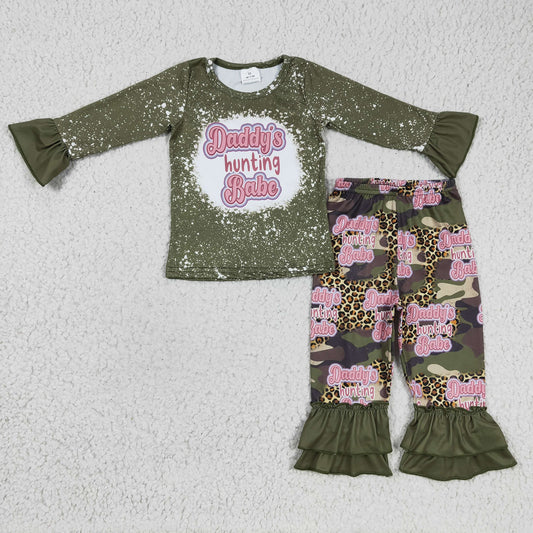 Daddy's Hunting Babe Pants Set