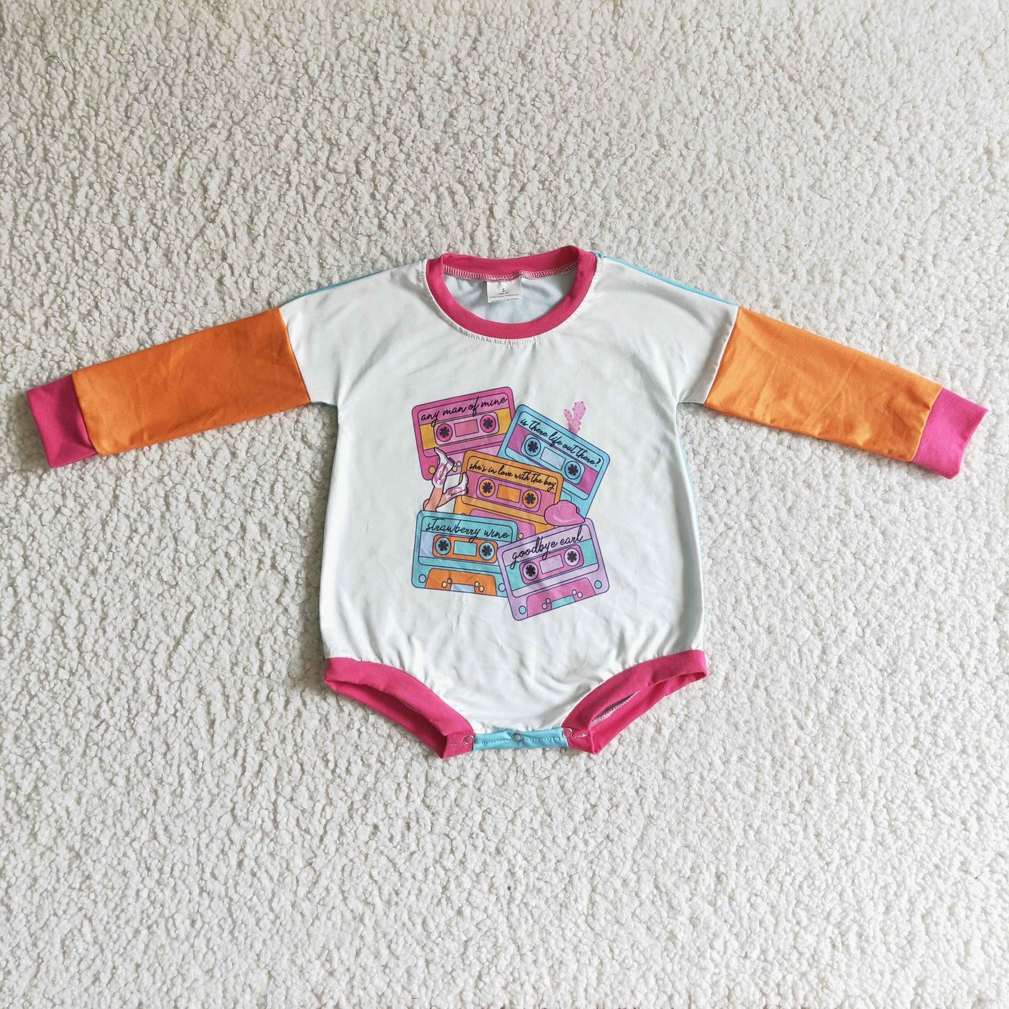 Trendy Girl Tie Dye Romper