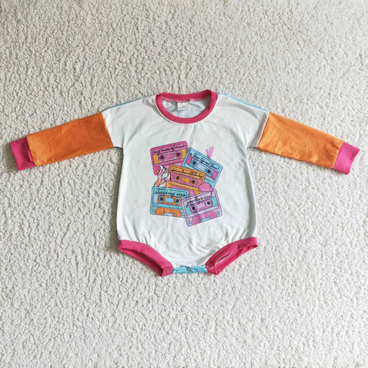 Trendy Girl Tie Dye Romper