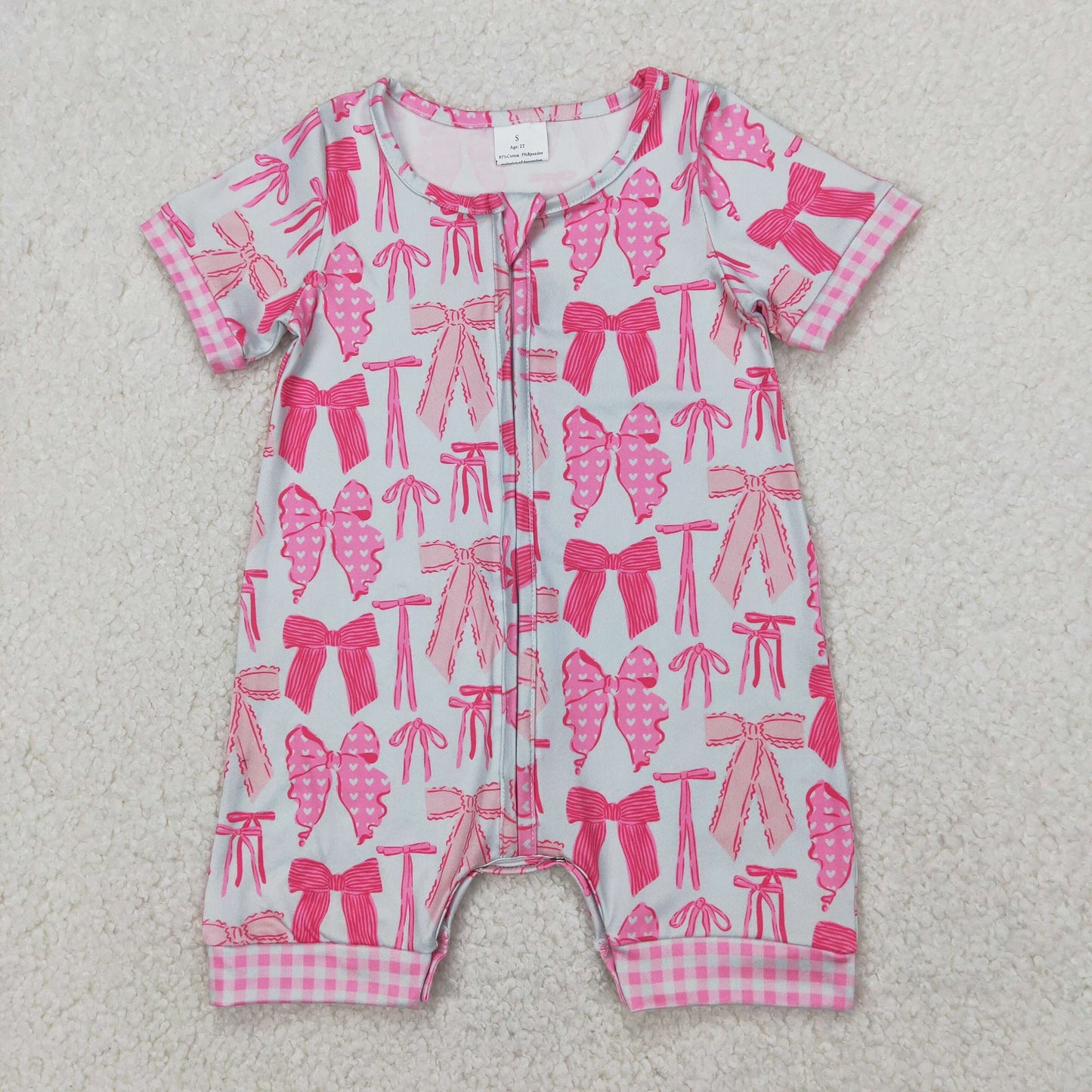 Pink Coquette Bow Zippy
