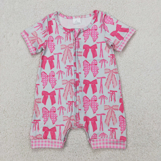Pink Coquette Bow Zippy