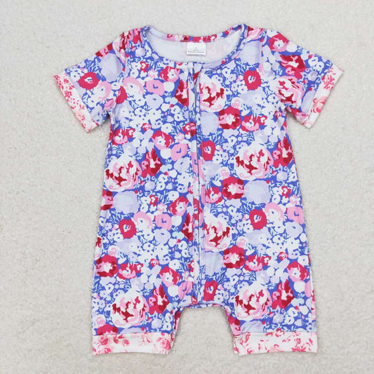 Pink Floral Zippy
