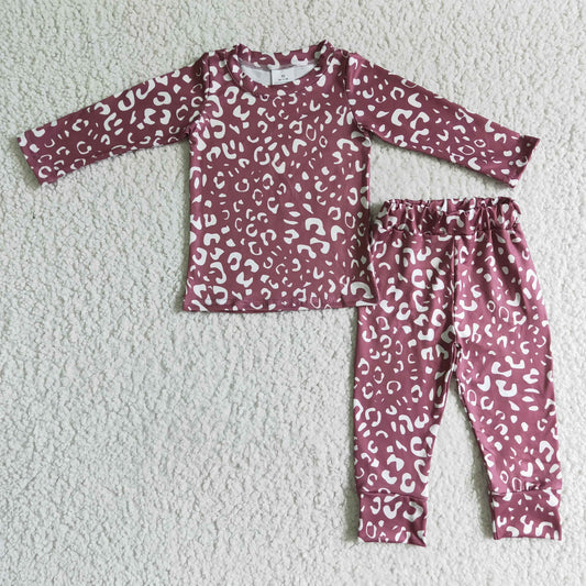 Cheetah Print Pajama Set