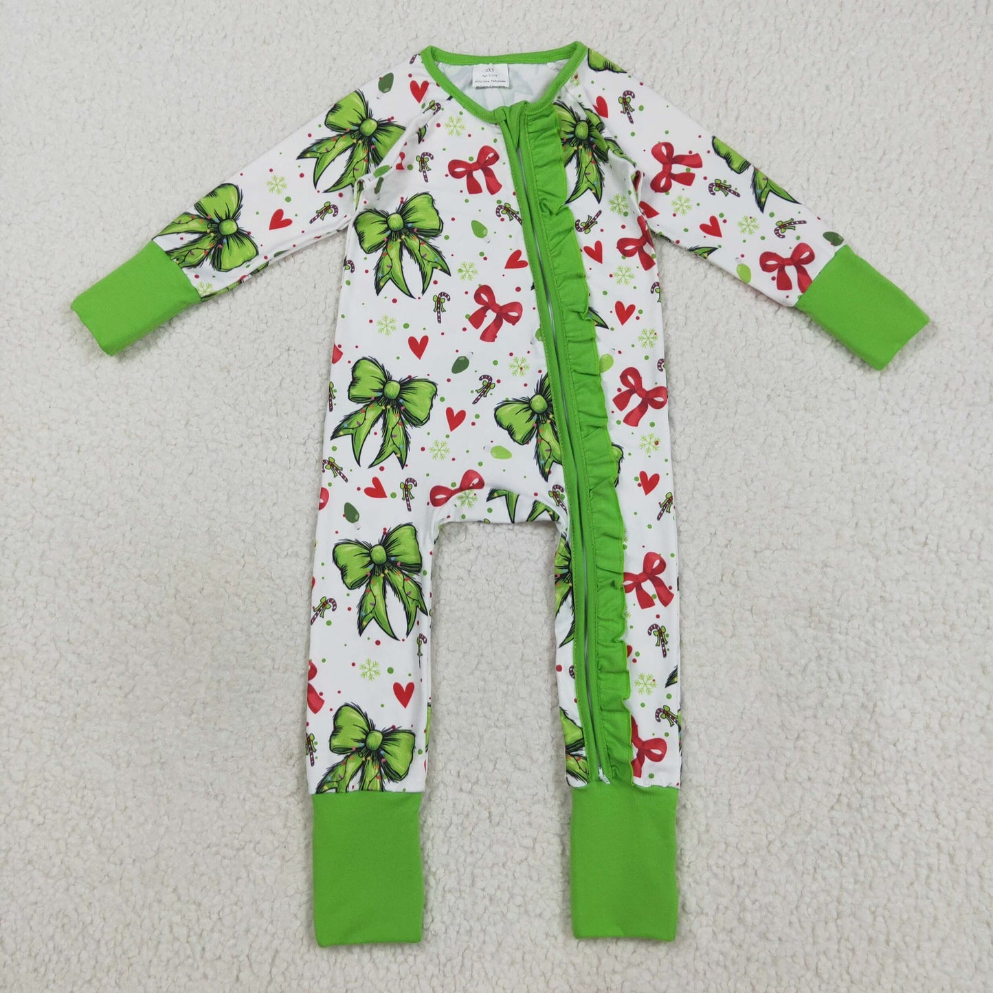 Green Guy Bow Zippy