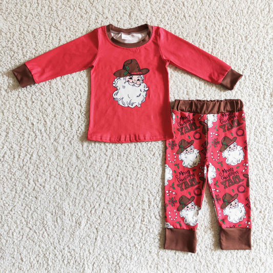 Santa Pajama Set