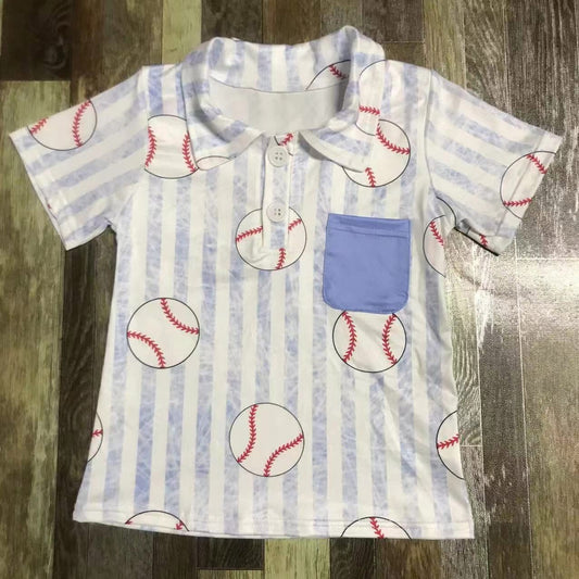 Boys Baseball Pocket Tee