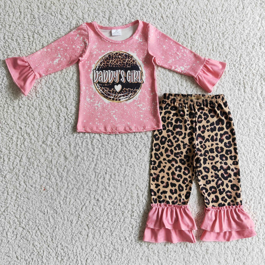 Daddy's Girl Ruffle Pants Set