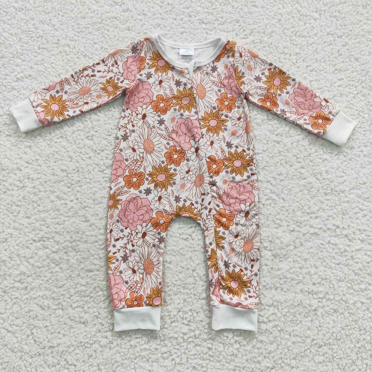 Retro Floral Zippy