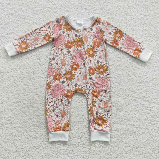 Retro Floral Zippy
