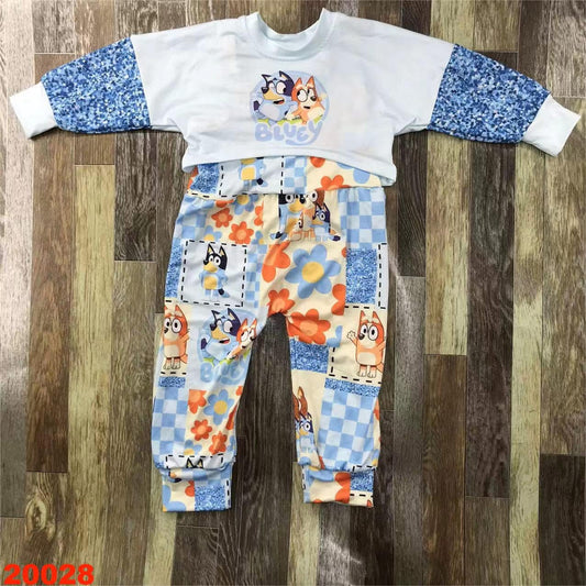 Blue Dog Sequin Jumpsuit