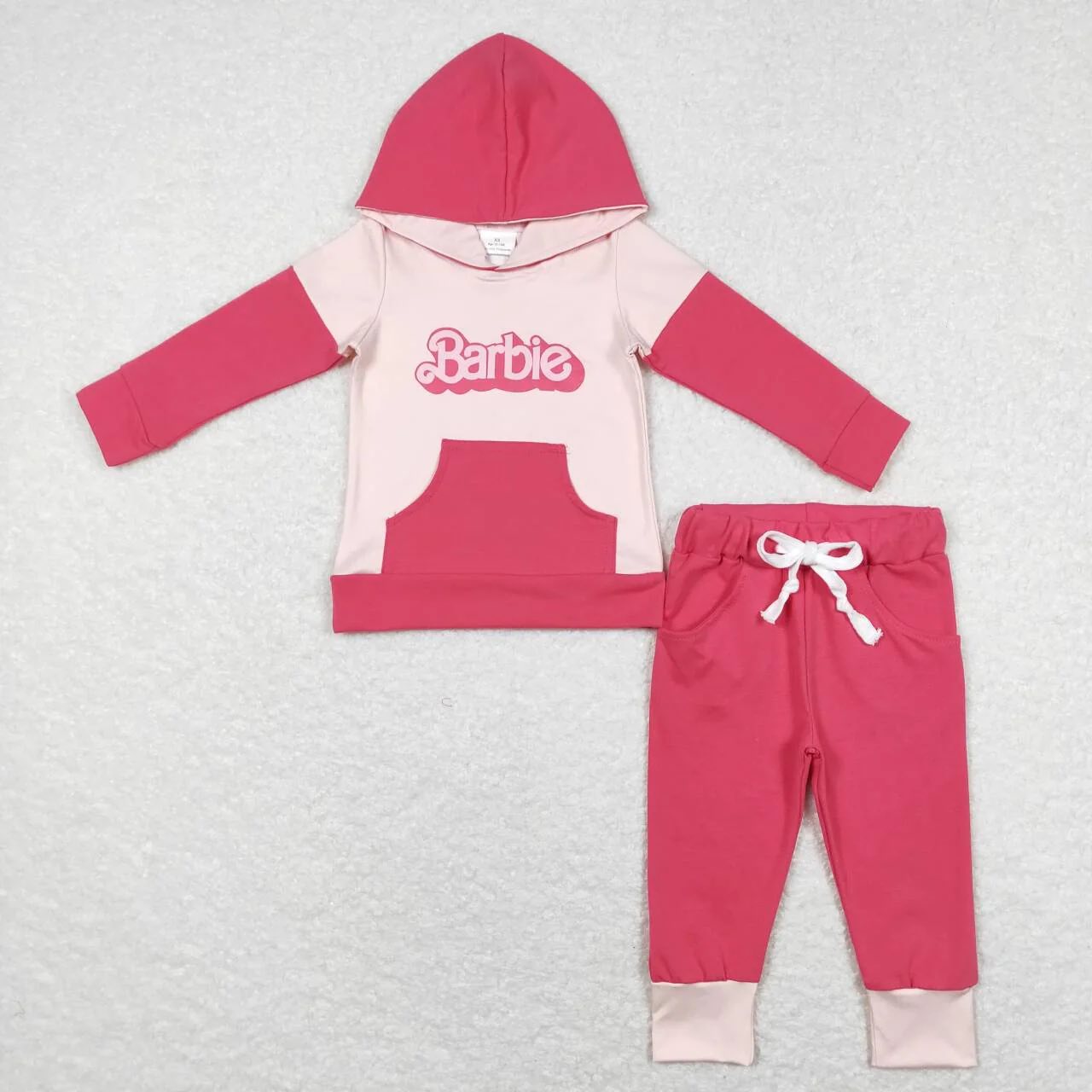 Doll Girl Pink Jogger Set
