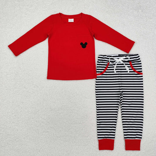 Magic Mouse Striped Pants Set