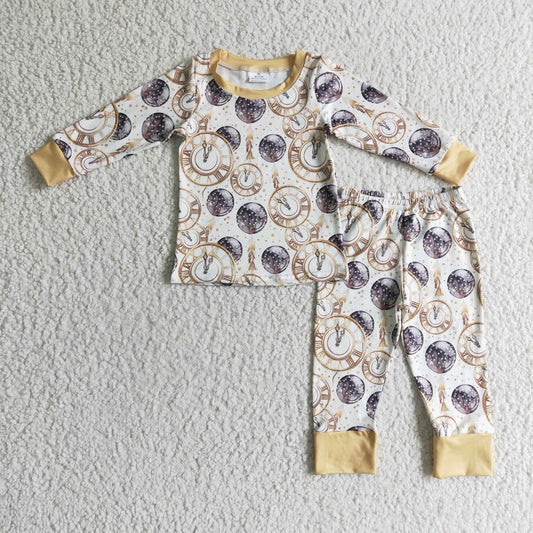 Gold Happy New Year Pajamas