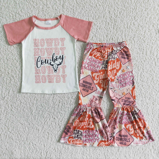 Howdy Cowboy Bell Bottom Set