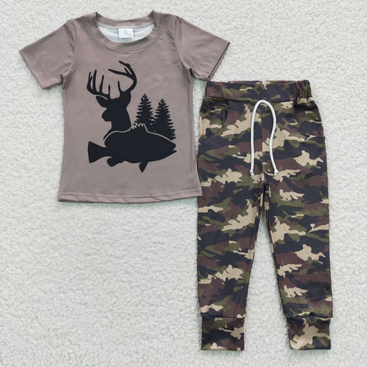 Huntin' and Fishin' Camo Jogger Set