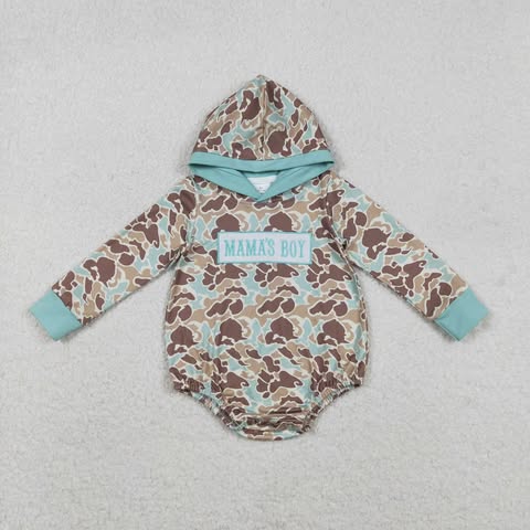 Camo Mama's Boy Hooded Bubble
