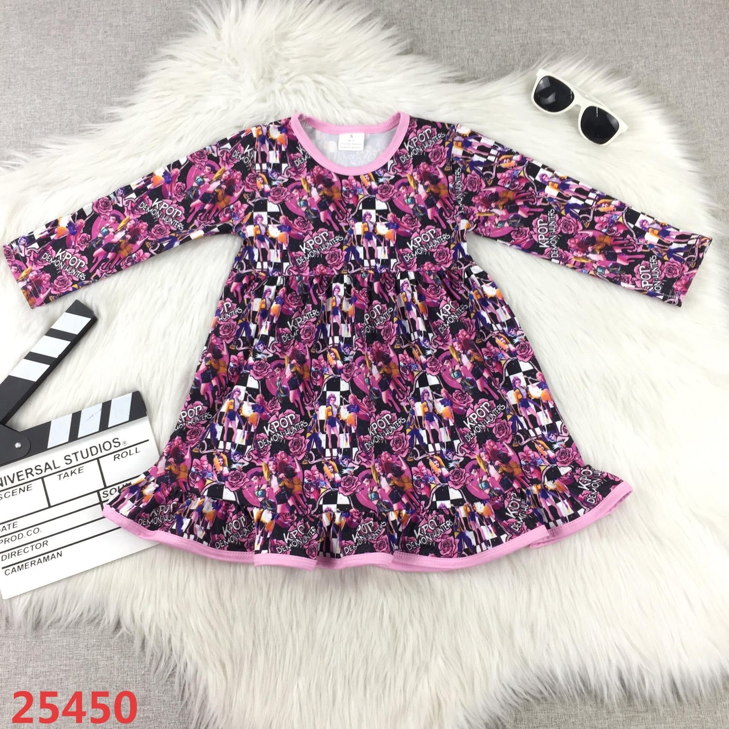 Pink Grunge Hunter Dress