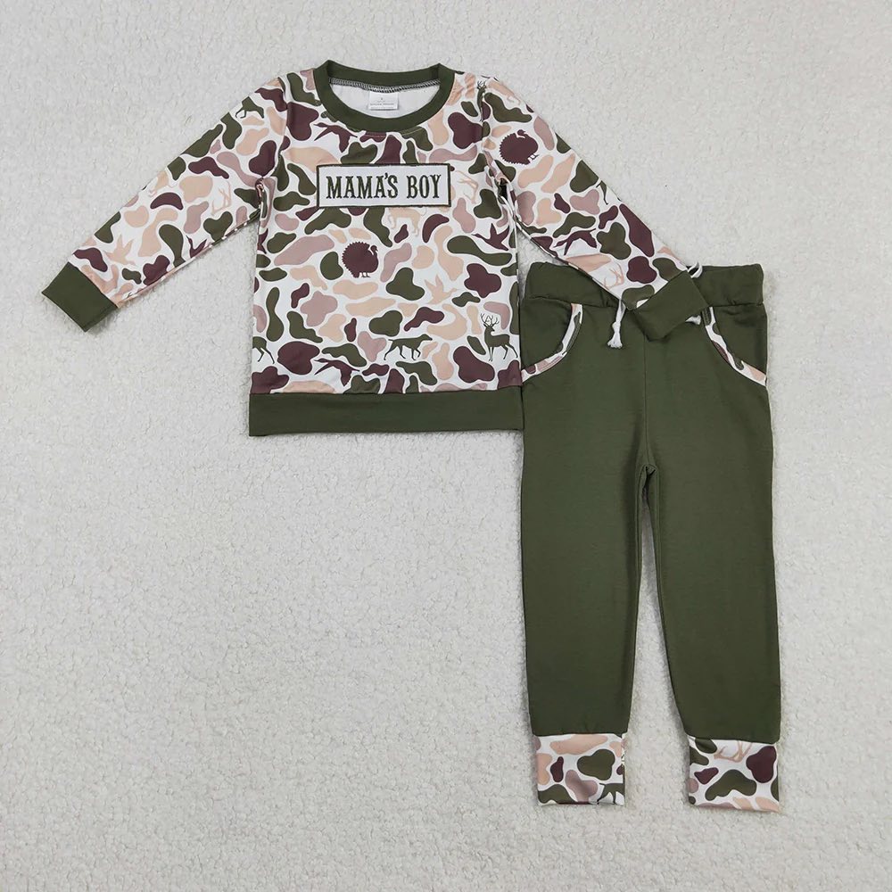 Camo Mama's Boy Jogger Set